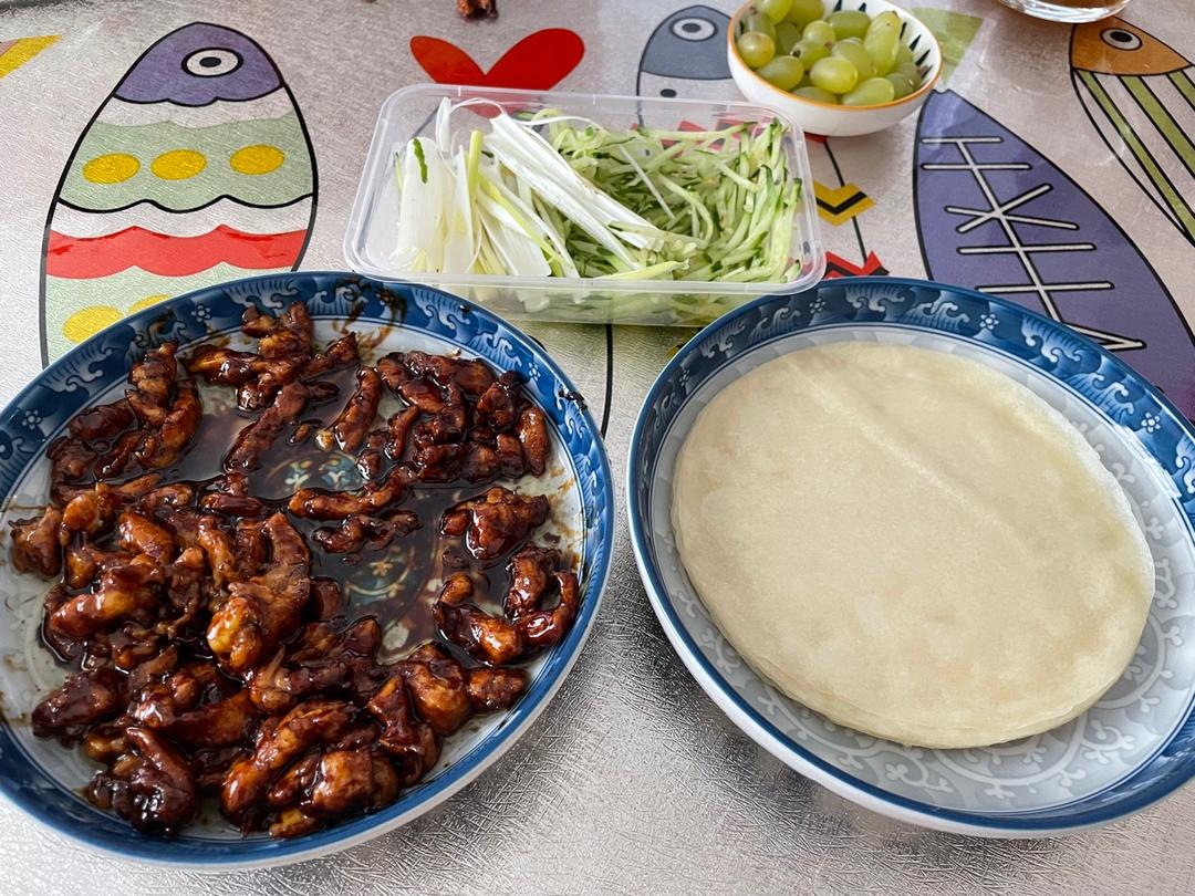 传统做法 京酱肉丝