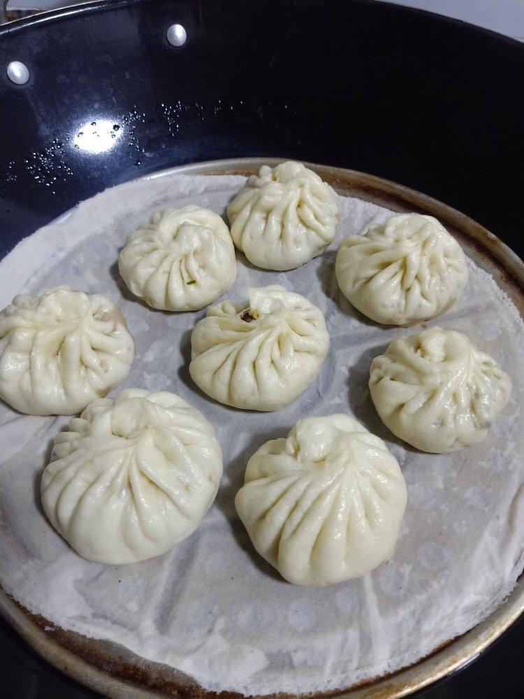 胡萝卜木耳鸡蛋素包子