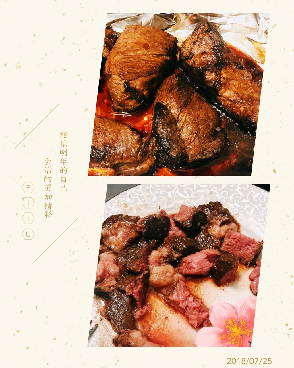 味道堪比王品的牛小排 beef short ribs