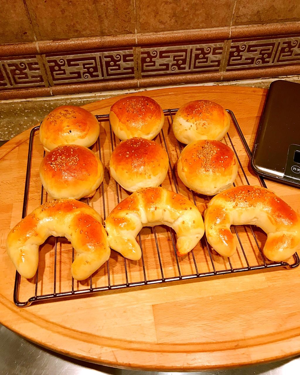 牛奶红豆小餐包