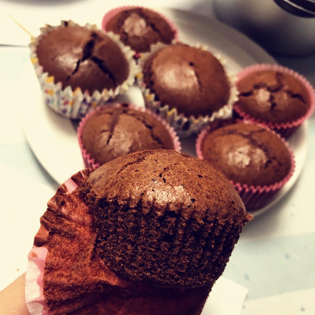 巧克力纸杯蛋糕