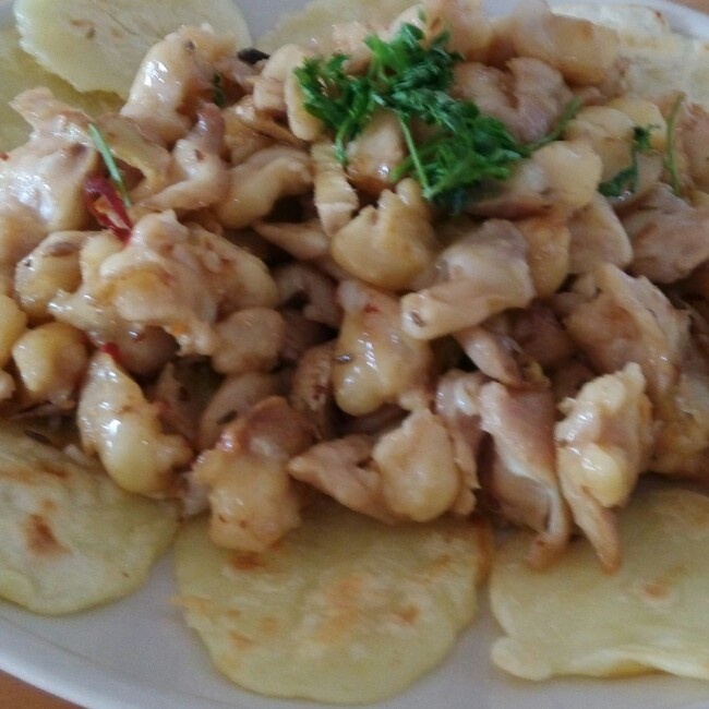 辣炒鸡脆骨