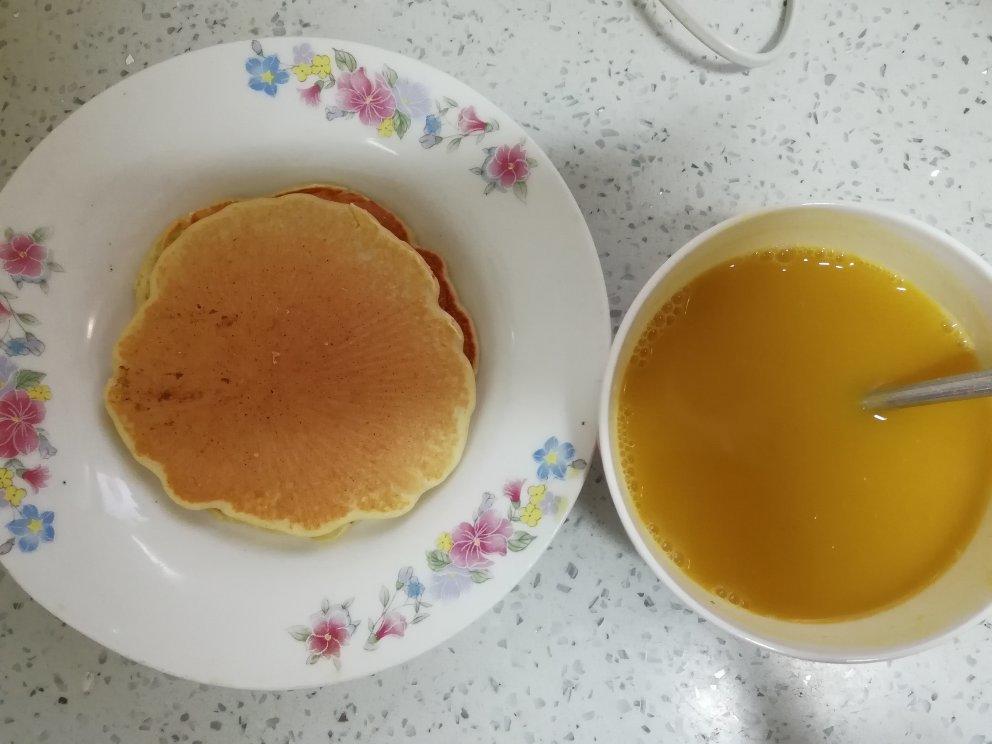 【减脂早餐】无油香蕉松饼（超简单）