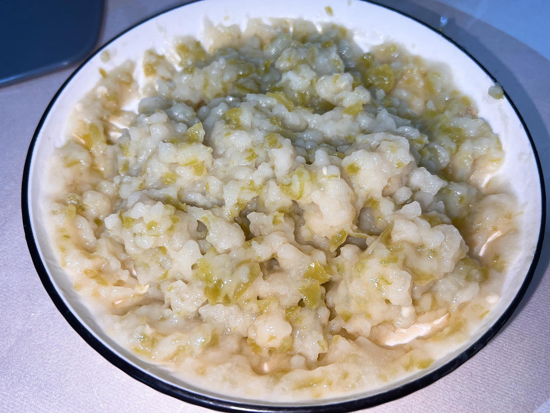 河南老家下饭菜蒸辣椒糊涂