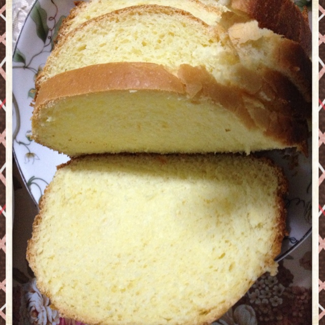 超级好吃的原味面包（面包机版）