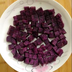 紫薯椰汁西米露的做法 步骤2