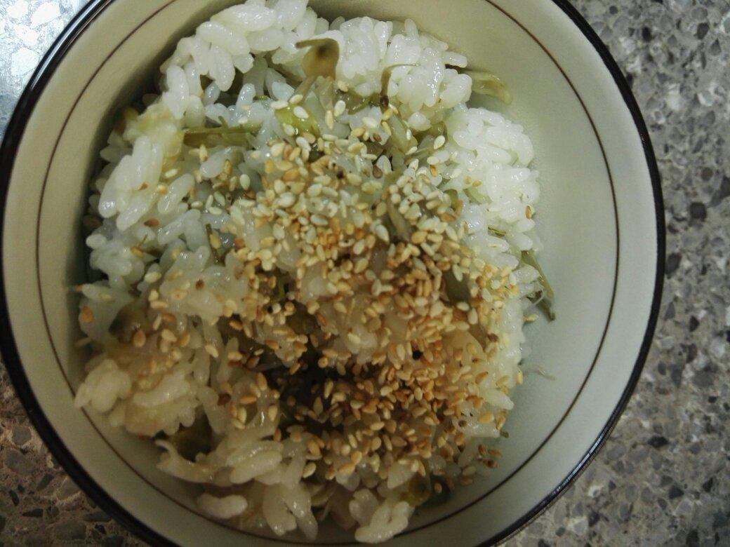 槐花饭（米饭版哟～）