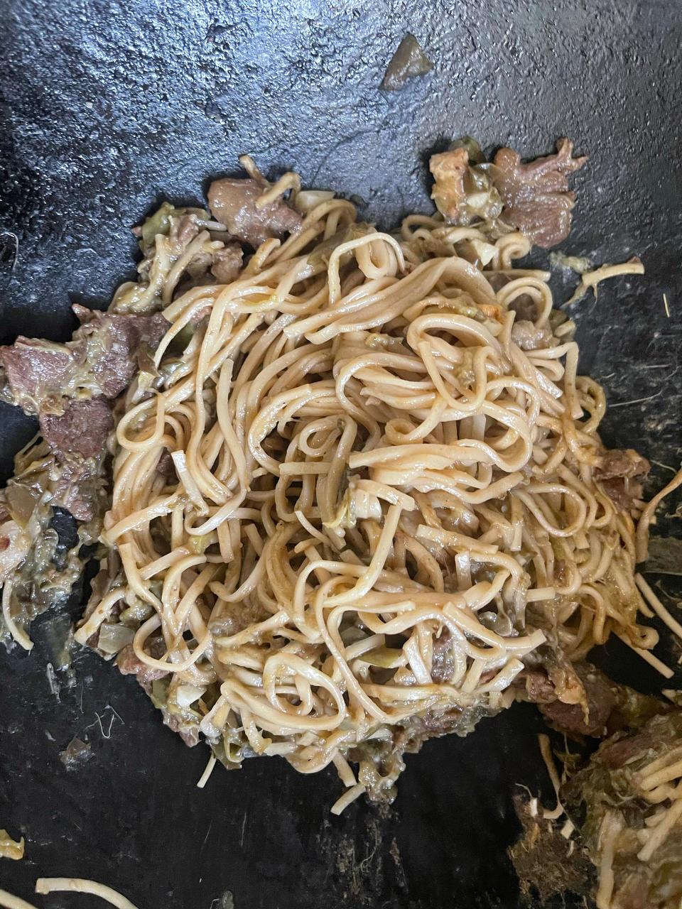 茄子焖面