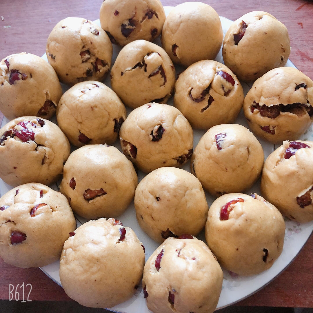 红枣玉米面窝窝头