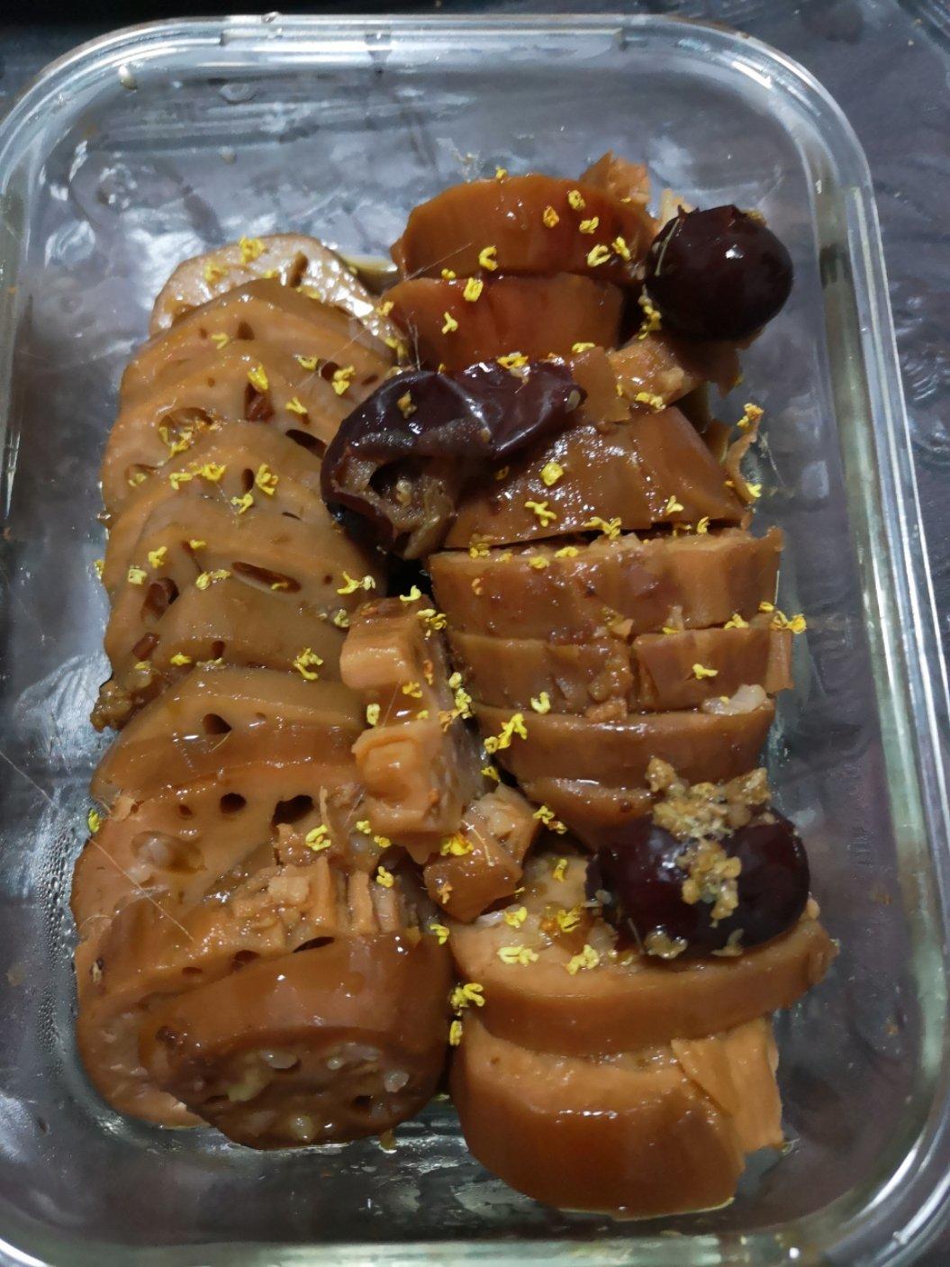 堂妈教你做桂花糯米藕