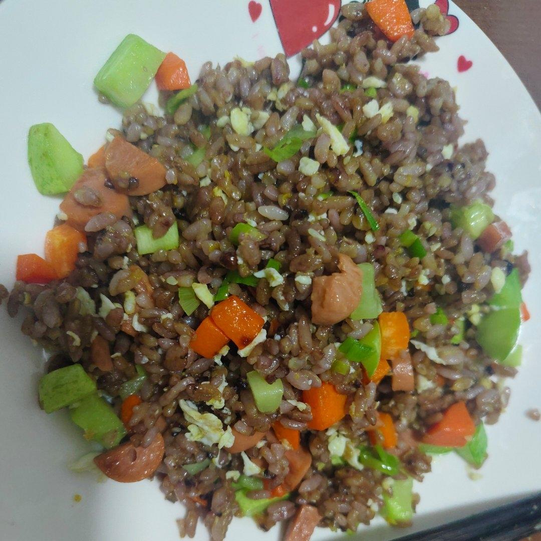 炒米饭蛋炒饭二十分钟快手家常