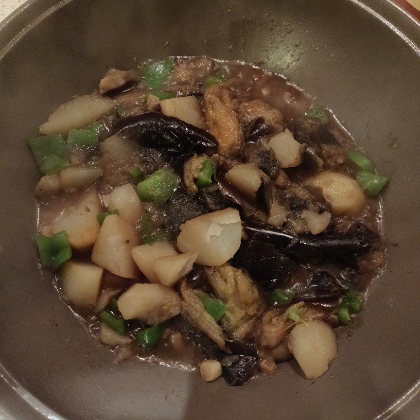 土豆炖茄子