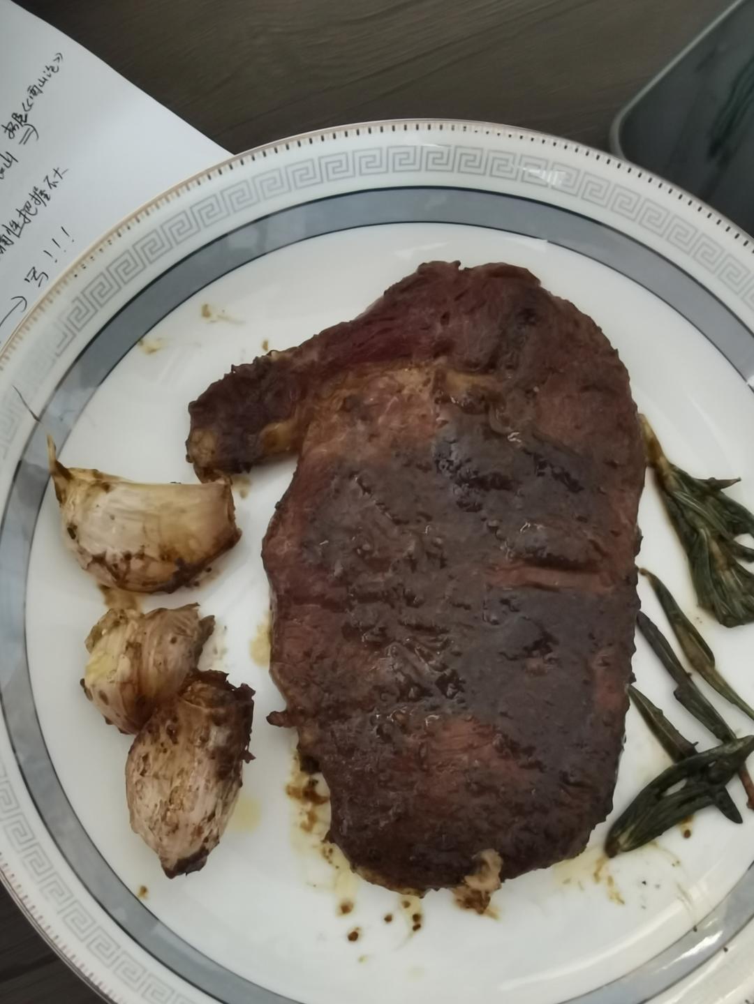 🔥零厨艺！空气炸锅牛排🥩