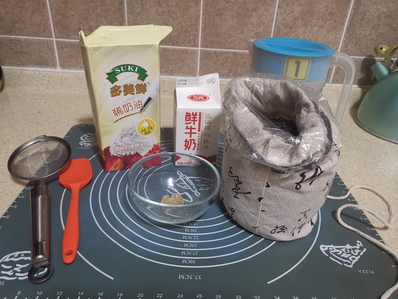 纯奶手撕吐司的做法 步骤1