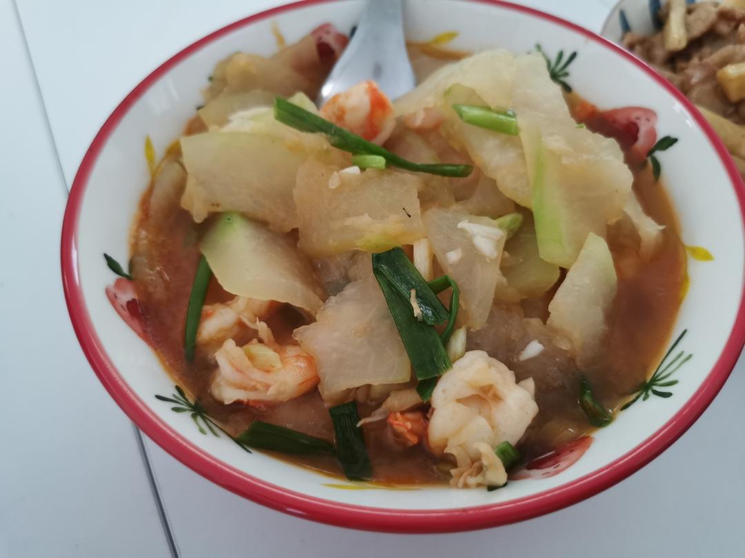 冬瓜虾仁🍤减重必吃❤️超简单零难度❤️
