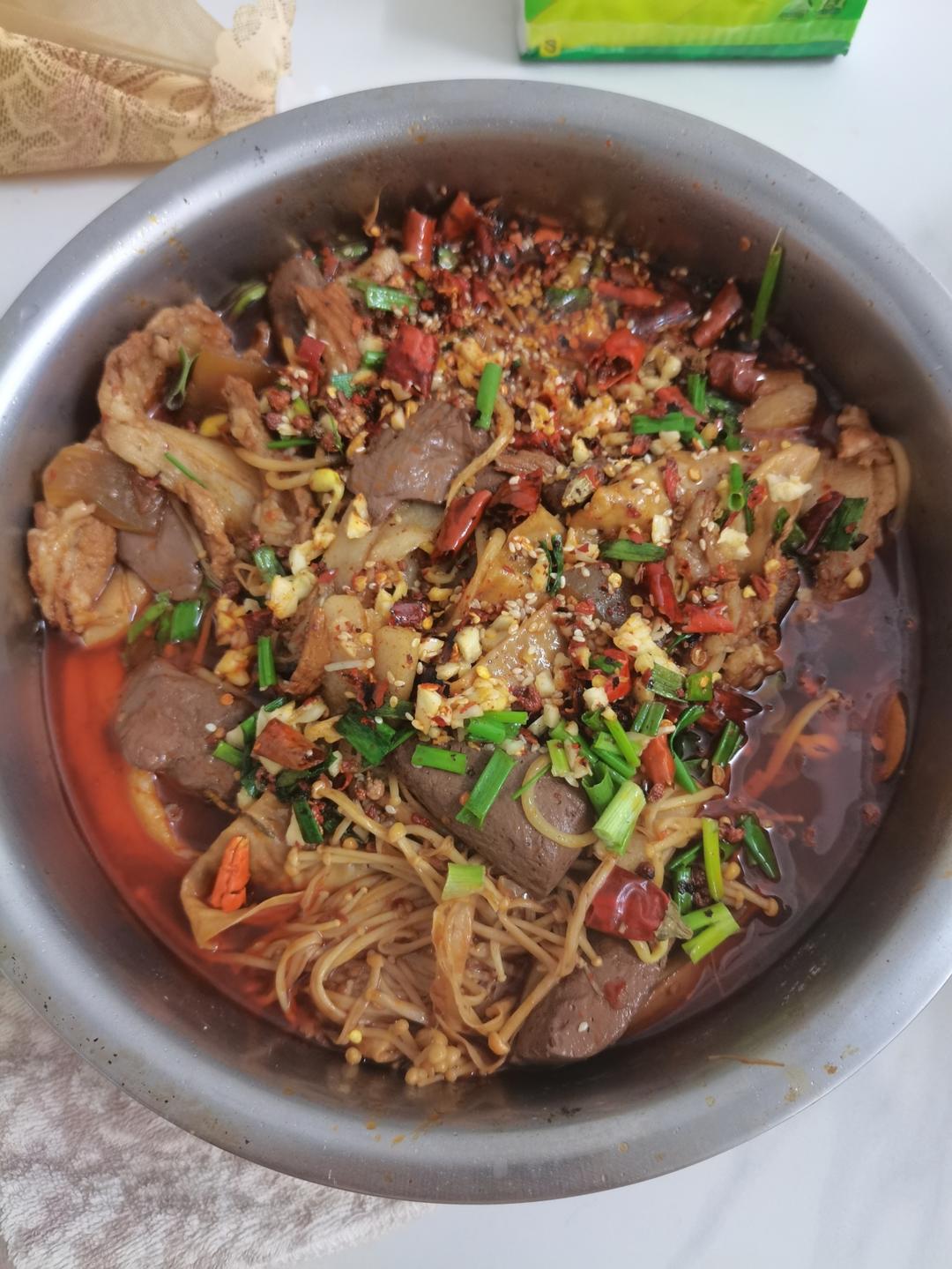 家庭版毛血旺 谁做都好吃