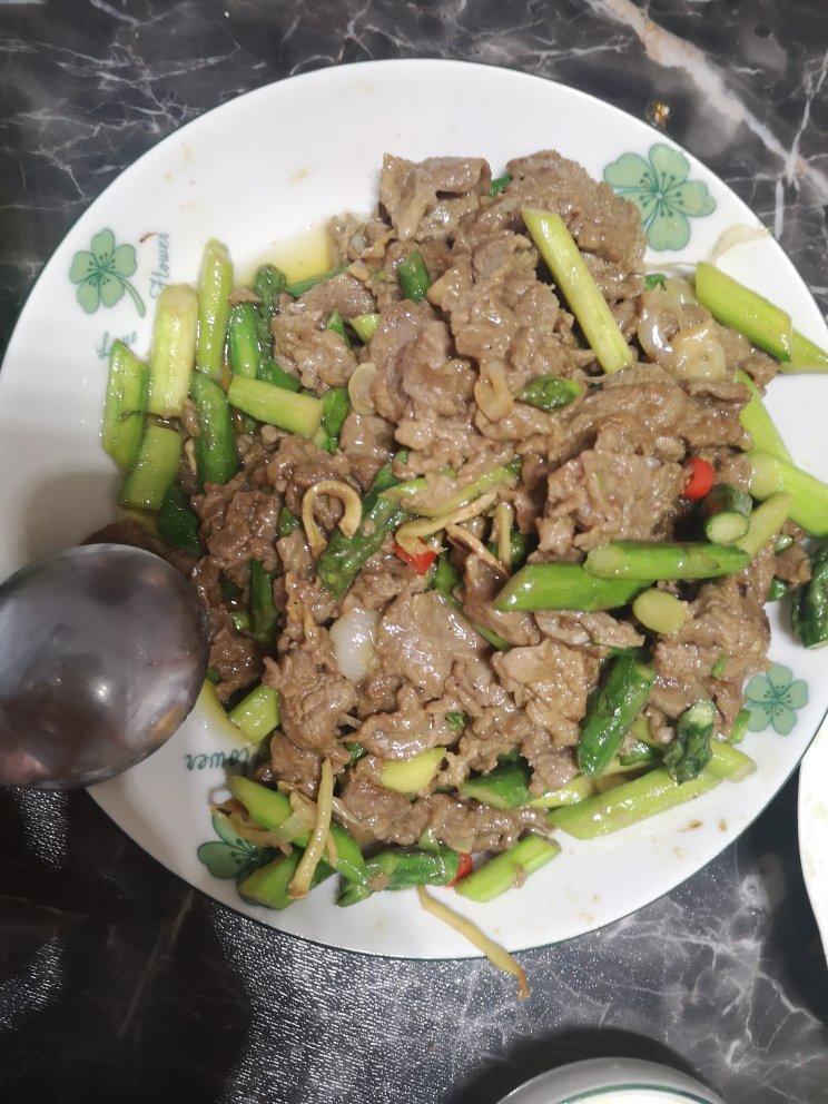 芦笋炒牛肉  👏👏极受欢迎👏👏