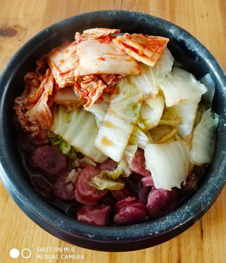 香肠煲仔饭