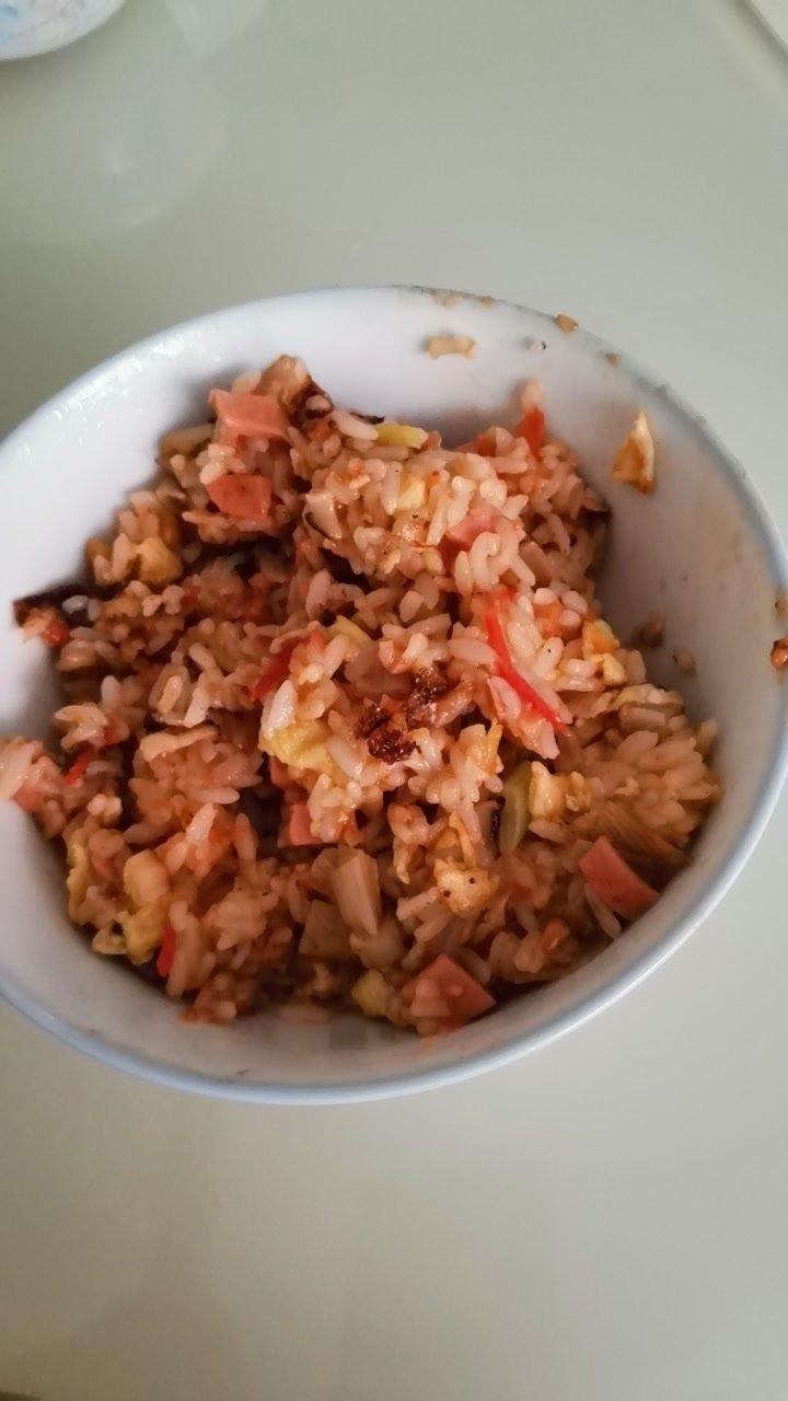 酱油炒饭(最爱的剩米饭)