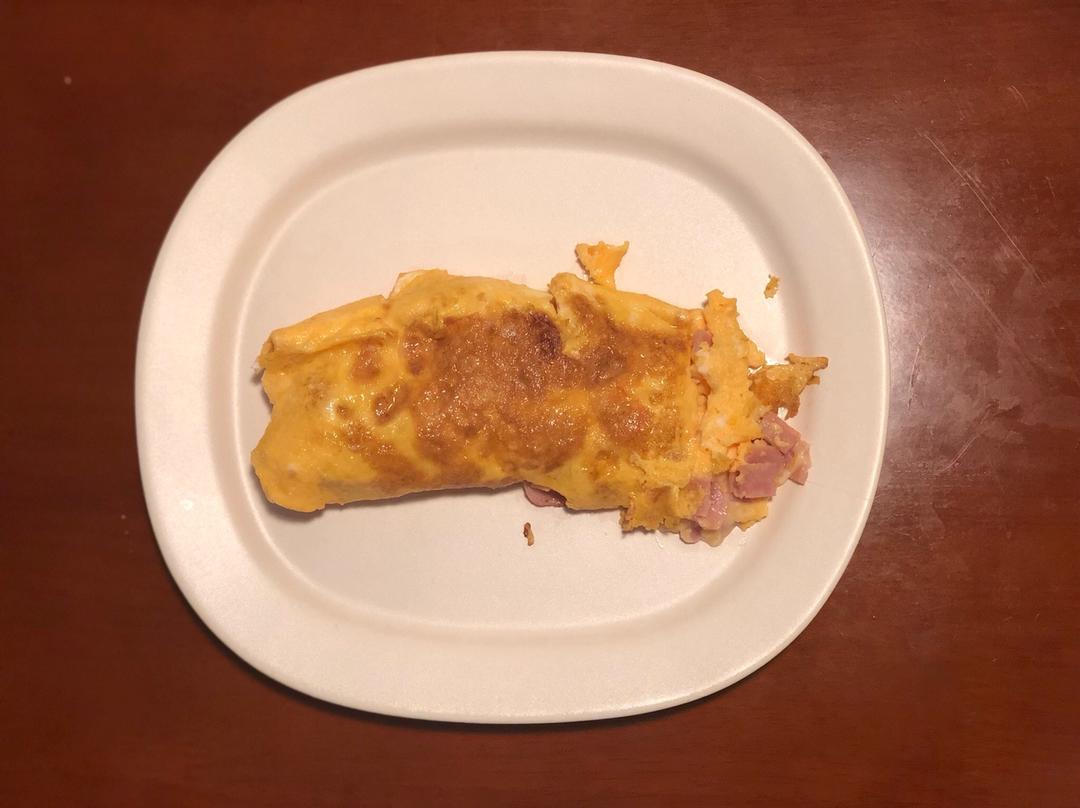 西式早餐Cheese Omelet!