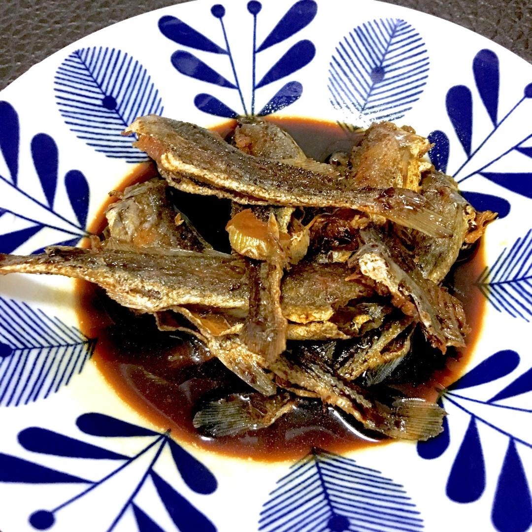 阿绿绿鸡冠做的顾妈妈干煎烤子鱼