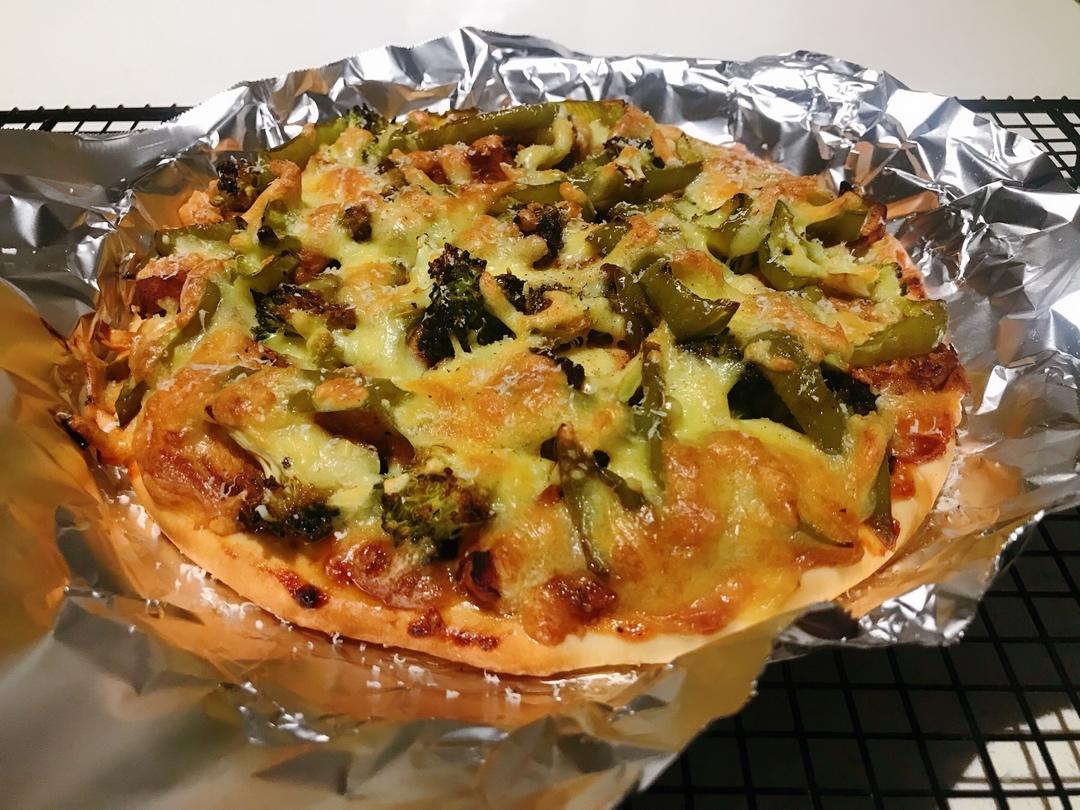 八寸披萨饼皮（四个）制作