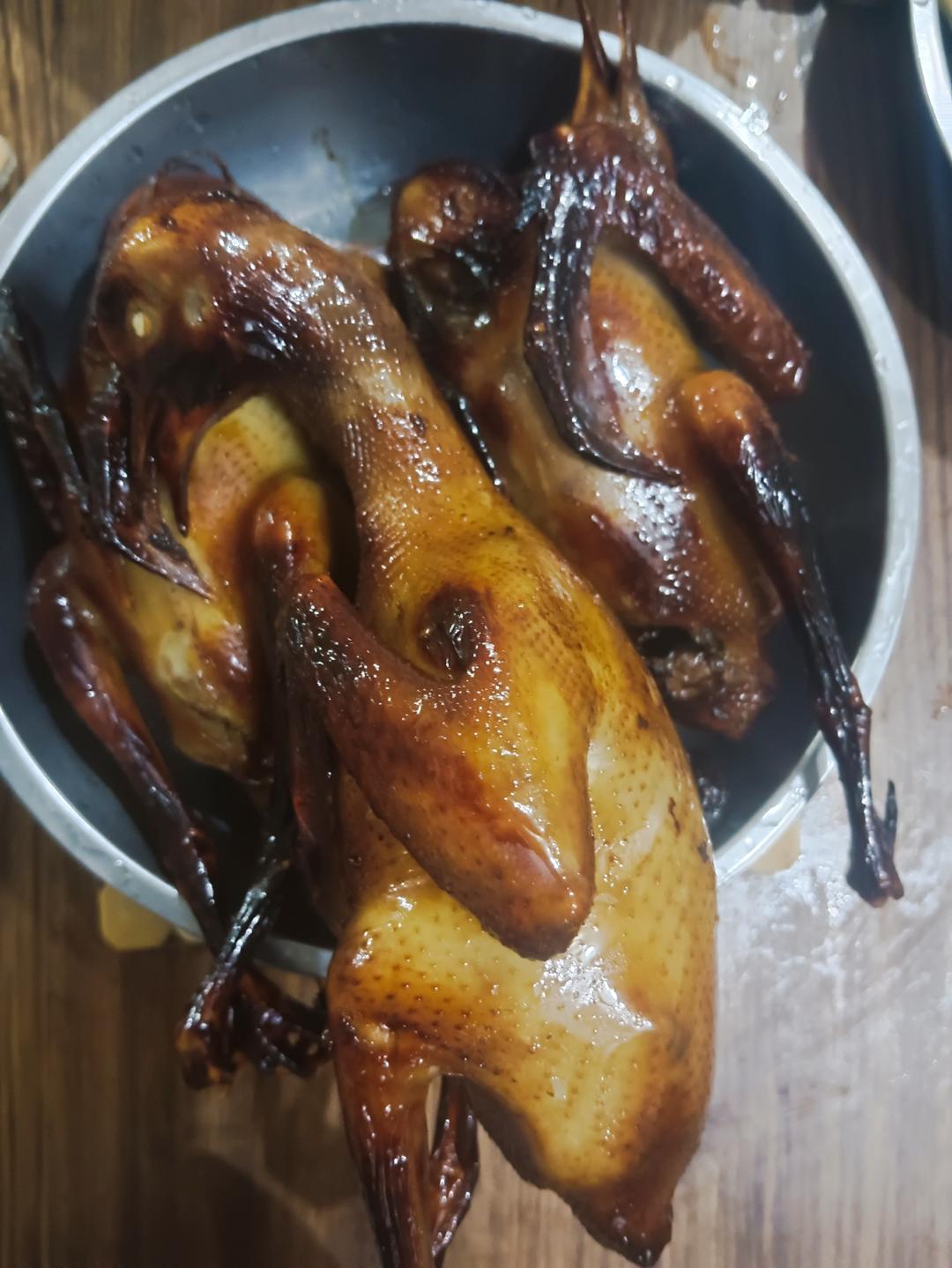 脆皮乳鸽（空气炸锅）