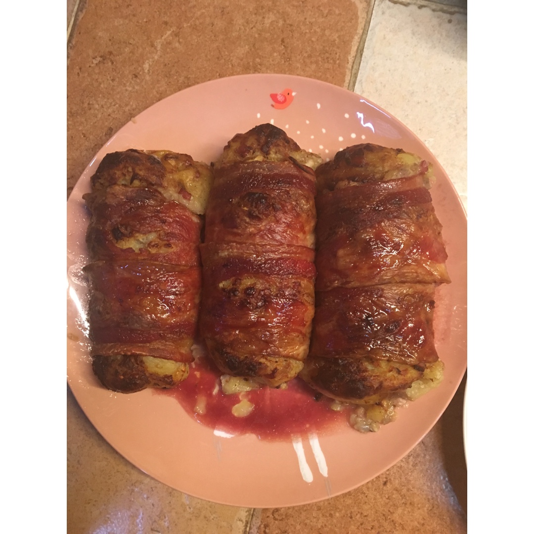 《食戟之灵》土豆培根烤肉