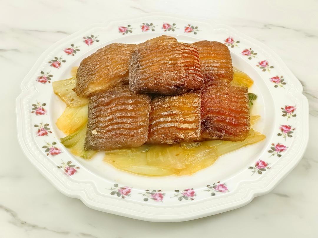 带鱼扒白菜