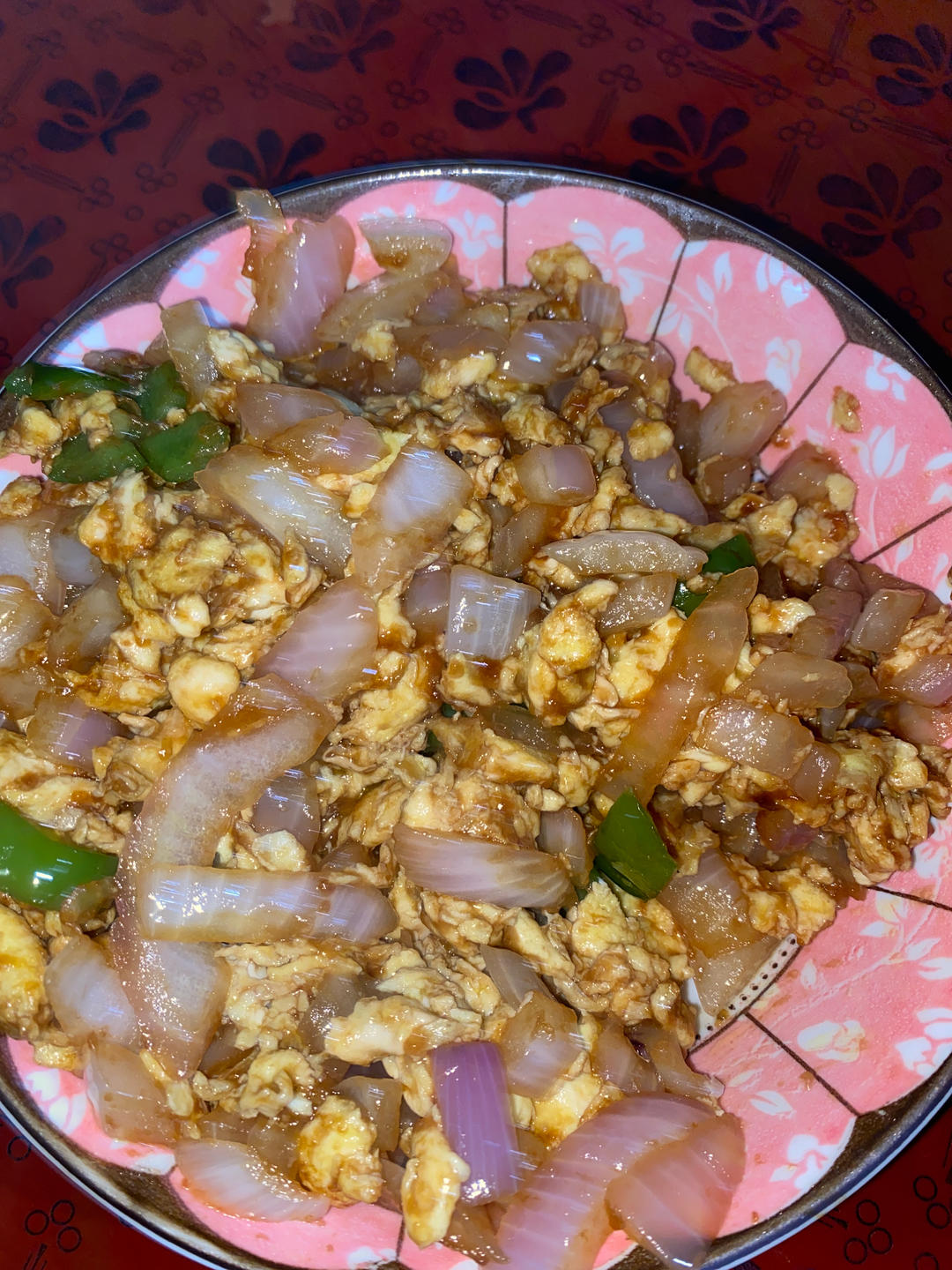 洋葱炒鸡蛋