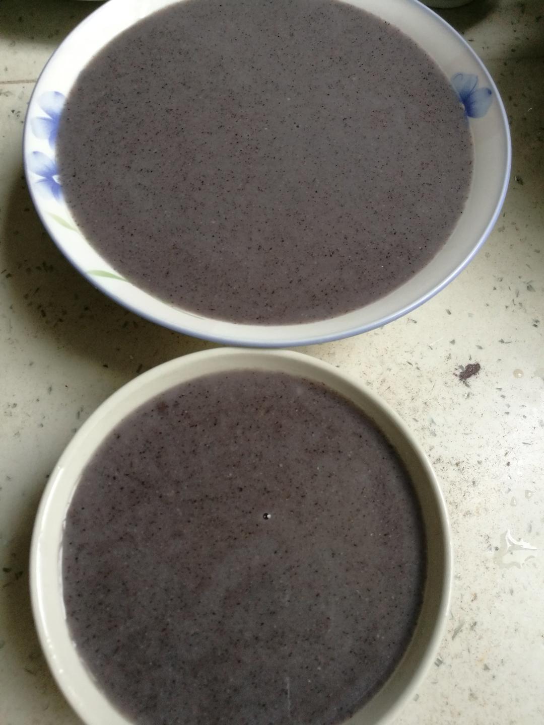 豆浆机版黑芝麻米糊