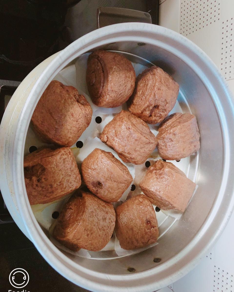 奶香红糖馒头