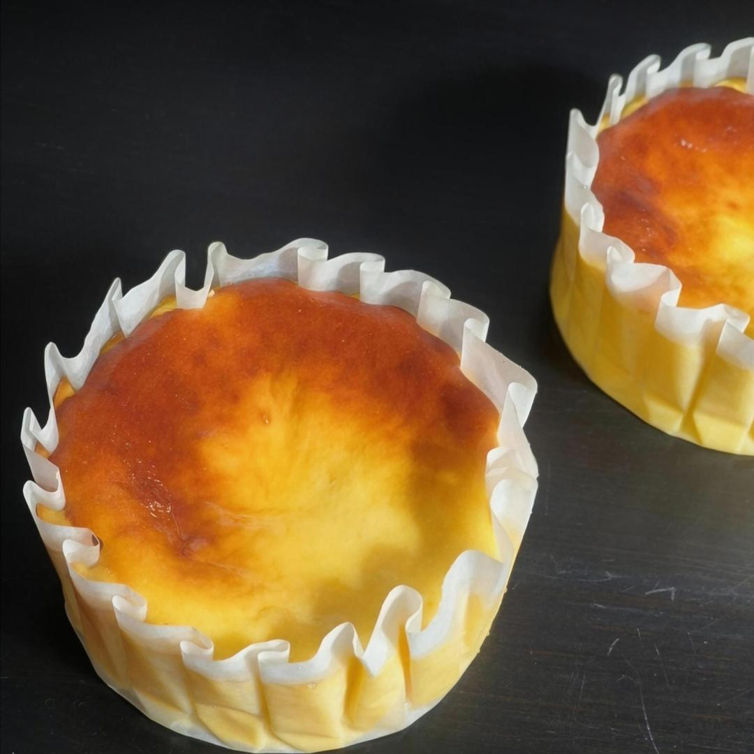 酸奶巴斯克芝士『低卡版』超好吃‼️0失败 巨简单