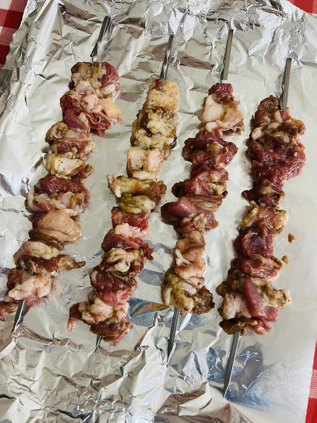 堪比烧烤店里的羊肉串！