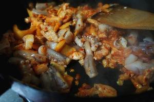 韩式海鲜锅的做法 步骤5
