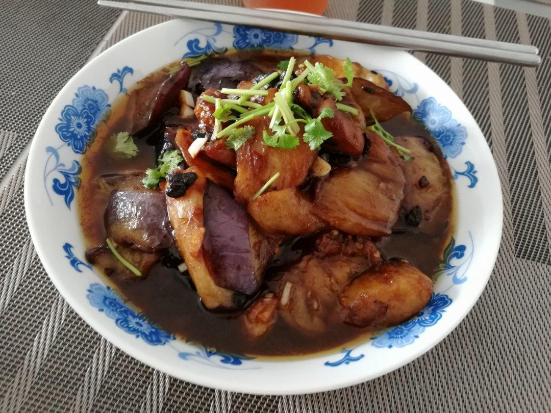 蚝油茄子