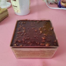 四重口感‼️巨好吃巧克力🍫梦龙脆皮盒子蛋糕