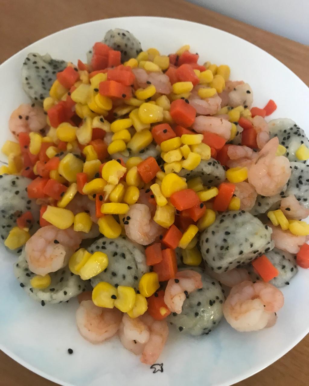 清爽火龙果炒饭