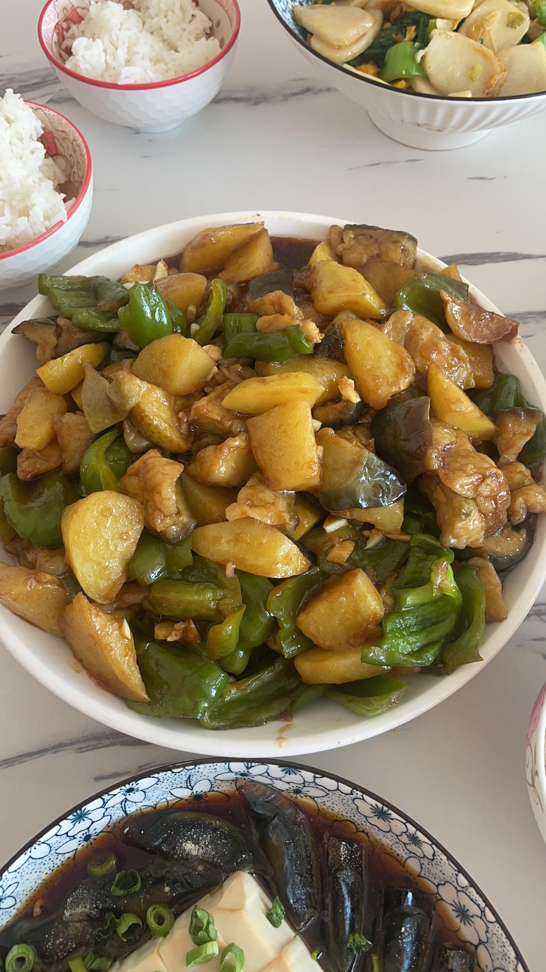 超级下饭的地三鲜