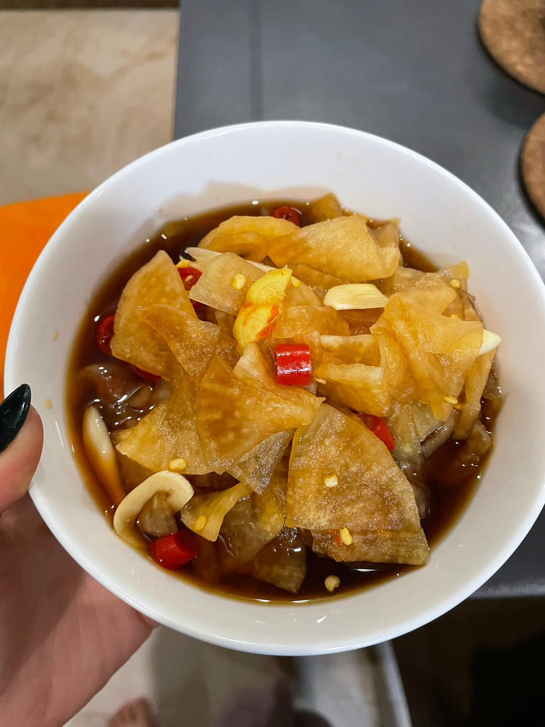 跟大厨学的脆爽腌萝卜