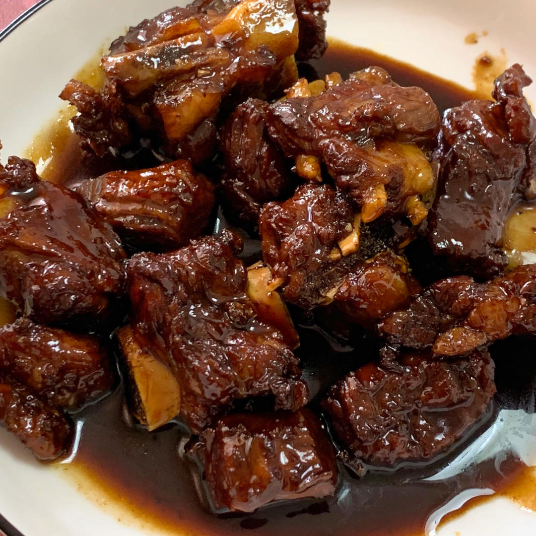 糖醋排骨/糖醋小排（不放油）（12345口诀做出正宗上海本帮）