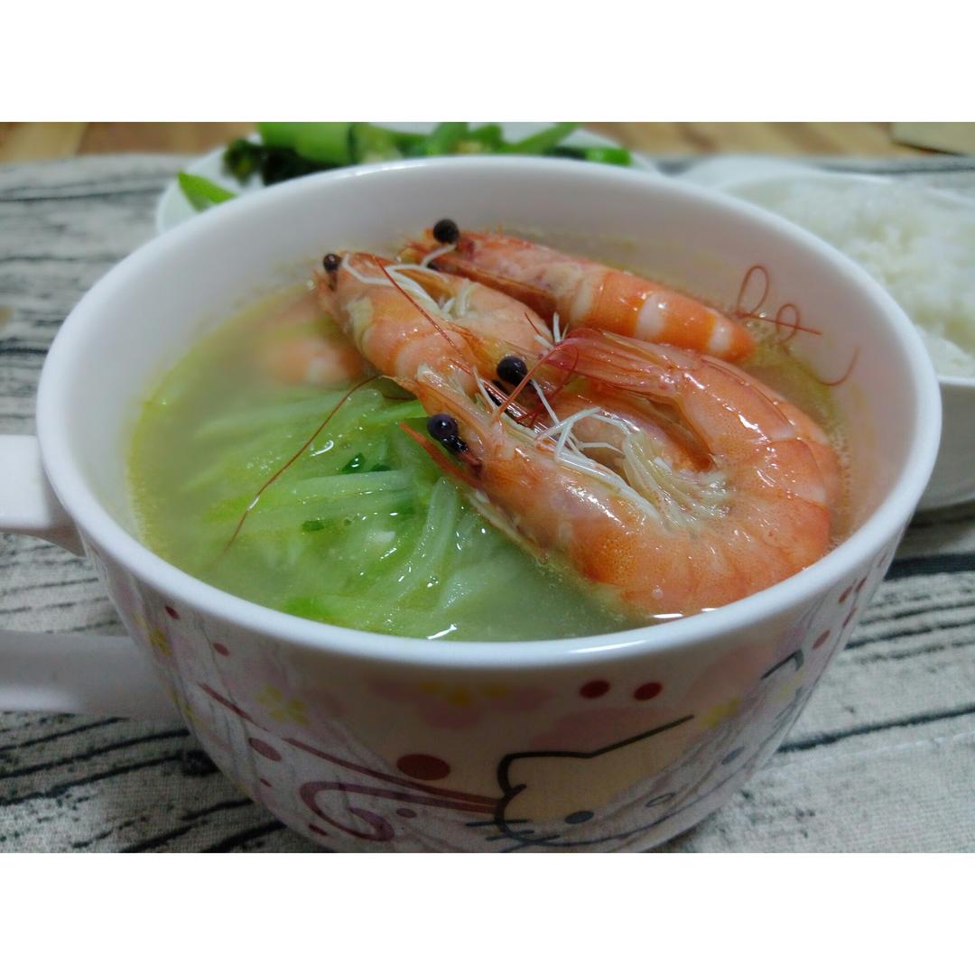 萝卜虾汤