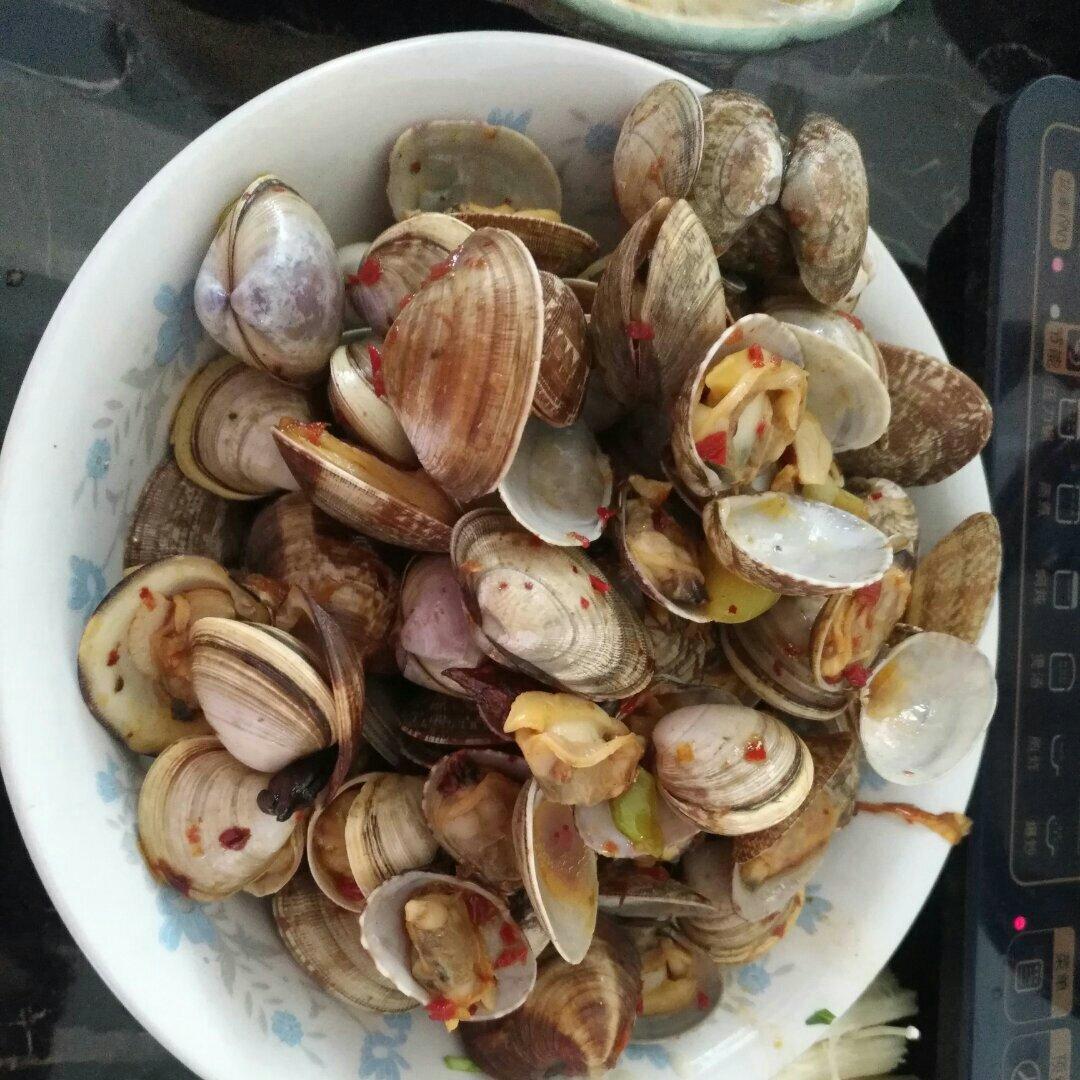 辣炒花甲