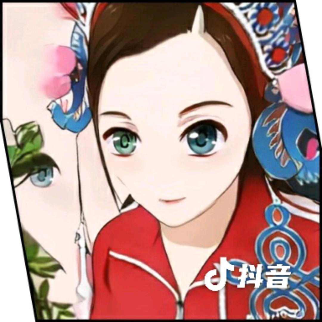 一张靛青色