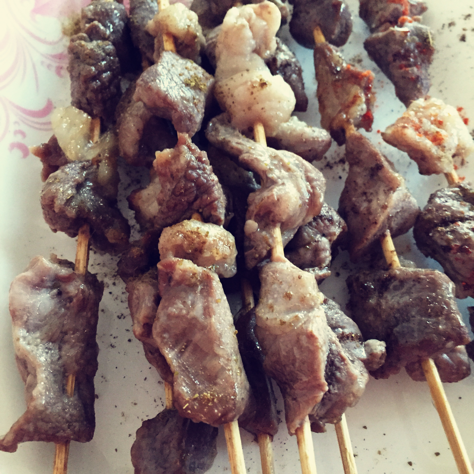 烤箱版羊肉串（简易版）