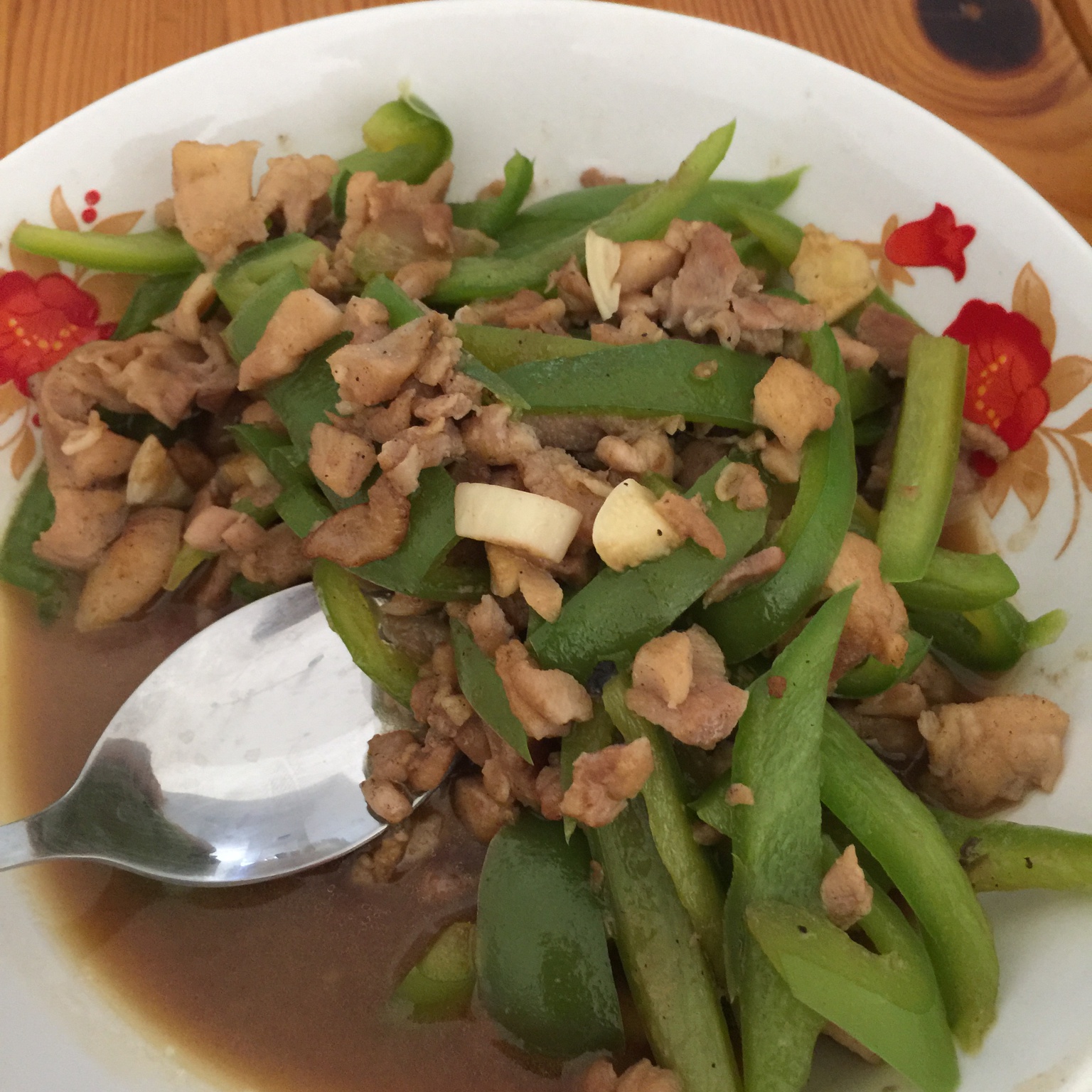 青椒肉丝