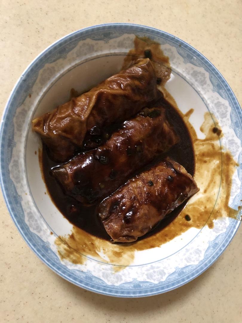 上海黄酱（豆腐衣包肉）