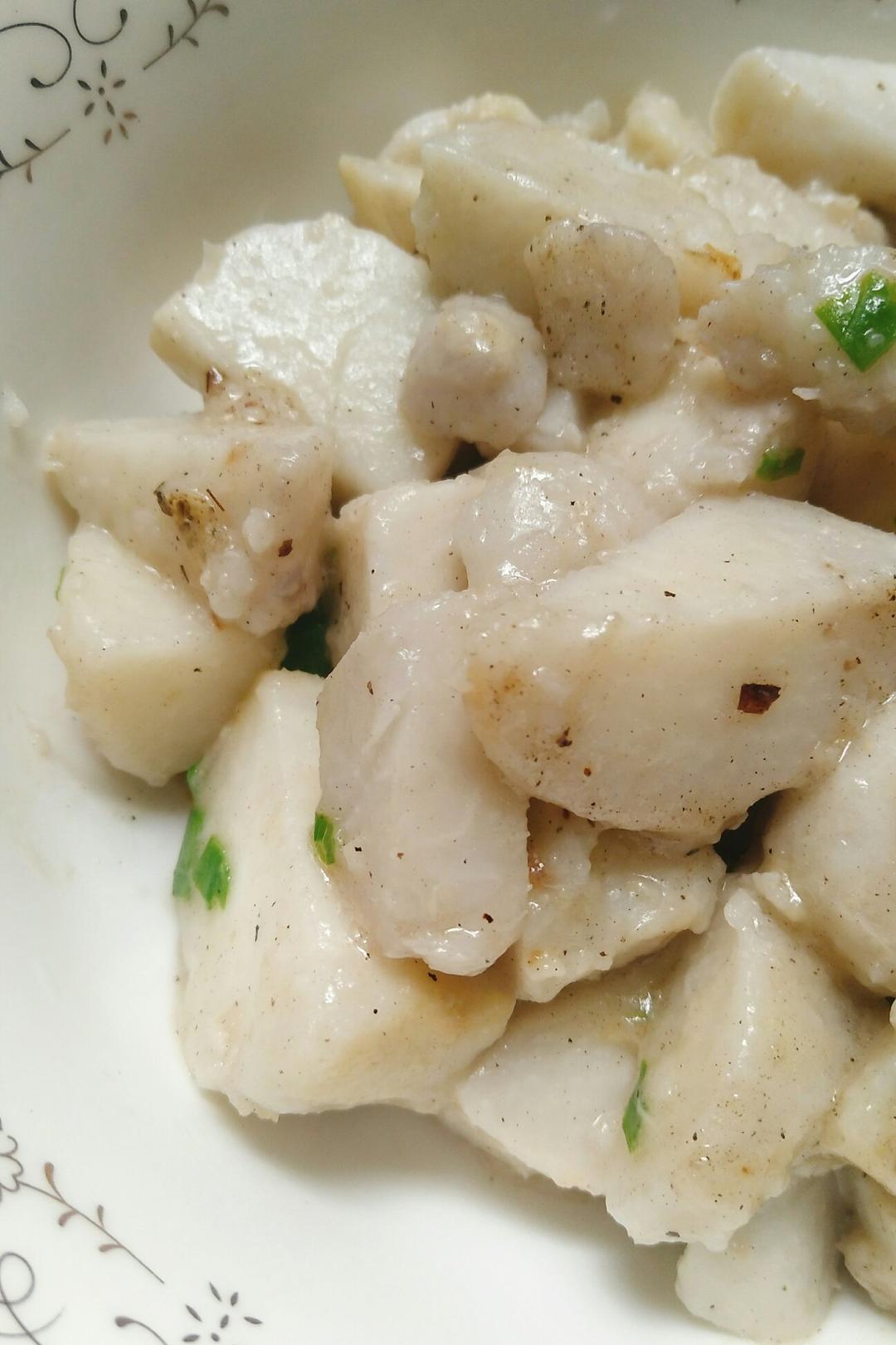 多肉大仙做的葱油芋头 葱油芋艿