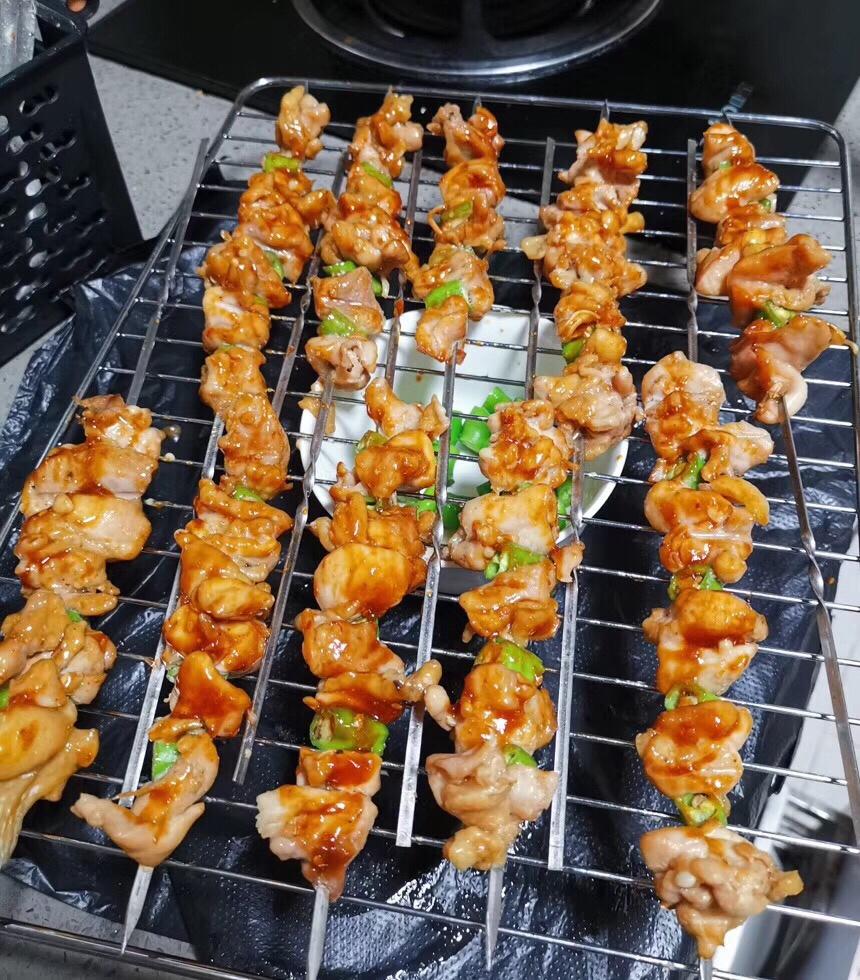 有荤有素鸡腿肉串