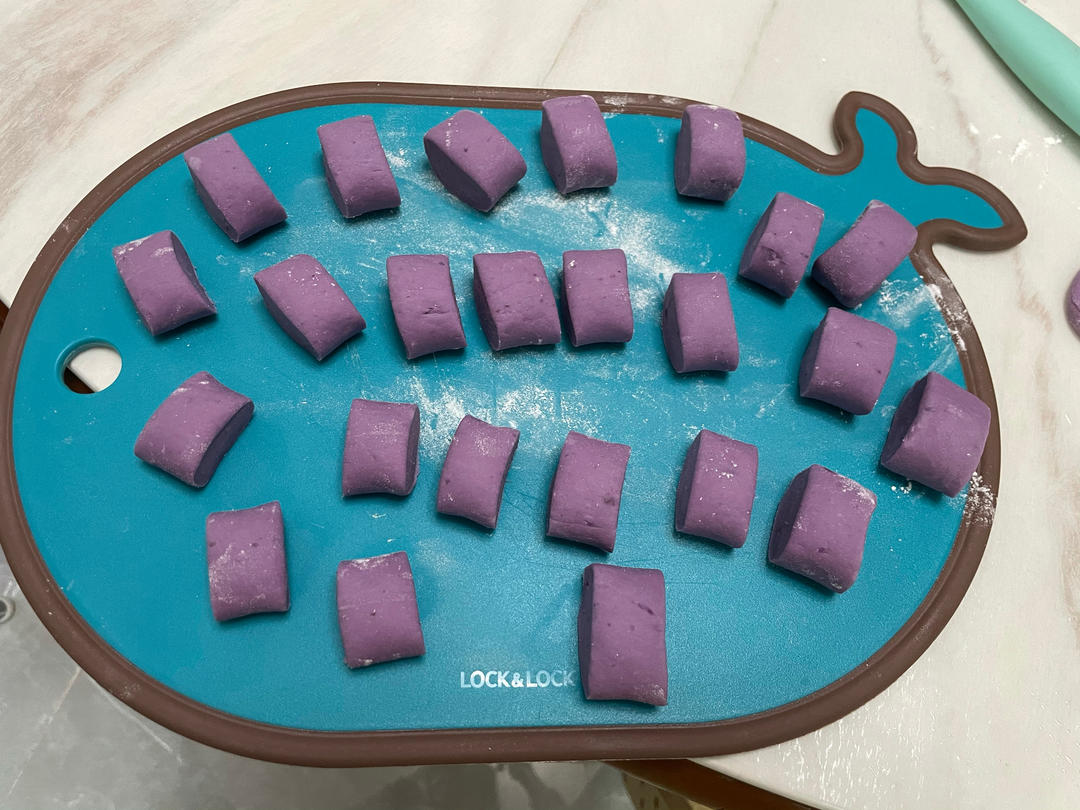 超软糯紫薯馒头一岁辅食宝宝馒头